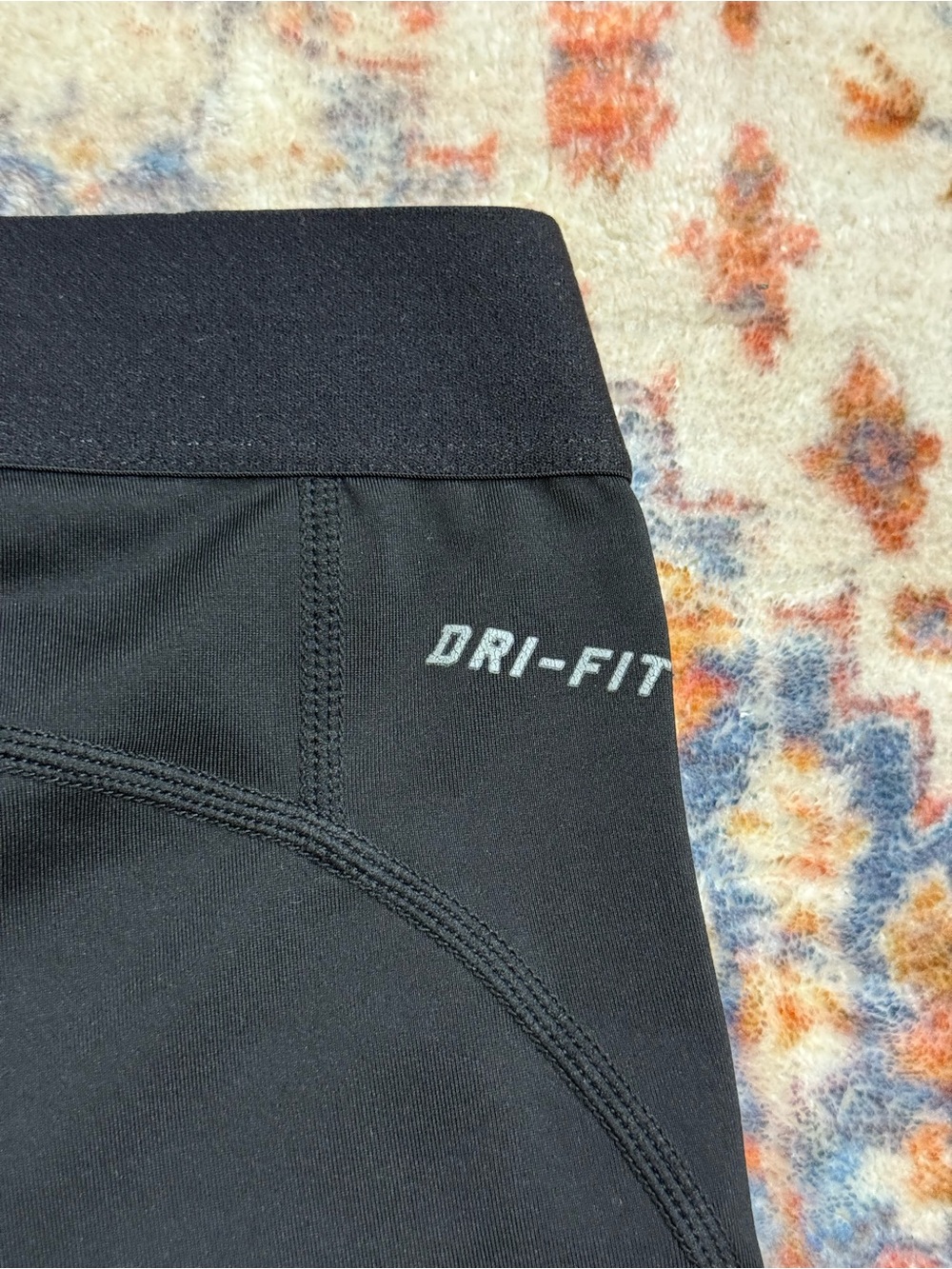 Nike Pro Compression Shorts Black Size Large Athletic Workout - Picture 5 of 6